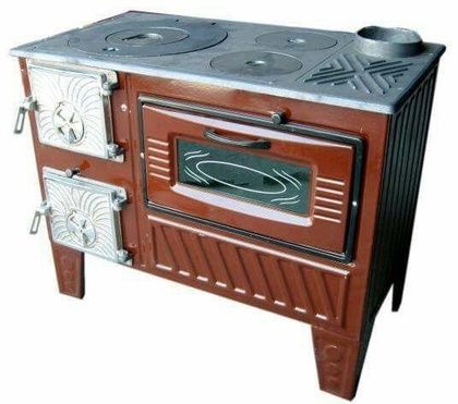 Отопительно-варочная печь МастерПечь ПВ-03 с духовым шкафом, 7.5 кВт в Нефтеюганске