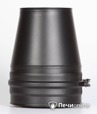 Комплектующие дымохода Schiedel Конус д.150 PM25 (Черный) Permetr в Нефтеюганске