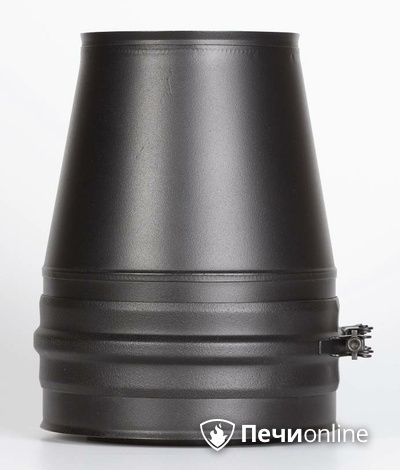 Комплектующие дымохода Schiedel Конус д250 PM25 (Черный) Permetr в Нефтеюганске