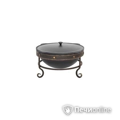 Аксессуары и комплектующие для банных печей Везувий Подставка под казан 12л кованная в Нефтеюганске