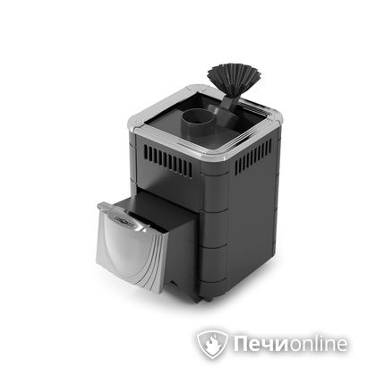 Дровяная печь-каменка TMF Гейзер Микра 2017 Inox ДН ЗК антрацит в Нефтеюганске