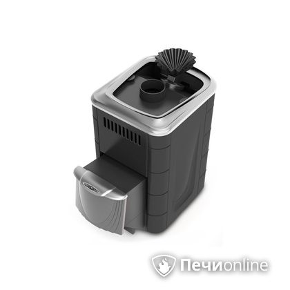 Дровяная печь-каменка TMF Гейзер Мини 2016 Inox ДН ЗК антрацит в Нефтеюганске