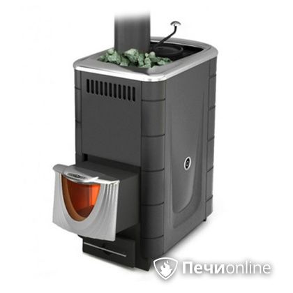 Дровяная банная печь TMF Скоропарка 2017 Inox ДНC Б, антрацит в Нефтеюганске