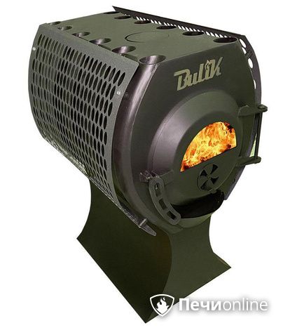 Отопительно-варочные печи Березка BulyK 280 Плюс со стеклом и экранами боковыми в Нефтеюганске