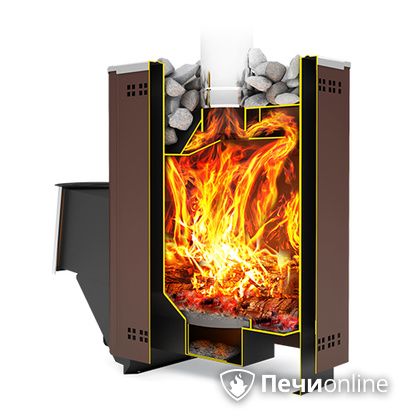 Дровяная банная печь Теплодар ТАМАНЬ-10ТБ (1.1) в Нефтеюганске