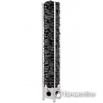 Электрокаменка для сауны Sawo TH3-60NB-P со встроенным пультом управления круглая в Нефтеюганске