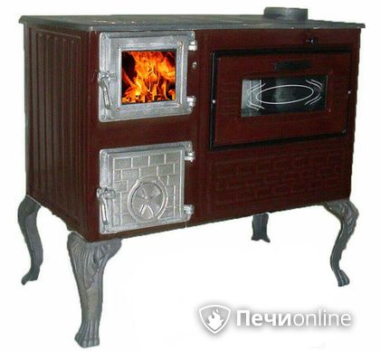 Отопительно-варочная печь МастерПечь ПВ-06 с духовым шкафом, 7.5 кВт в Нефтеюганске