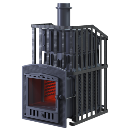 Дровяная печь-каменка Гефест Гром Ураган 30 (П2) в Нефтеюганске