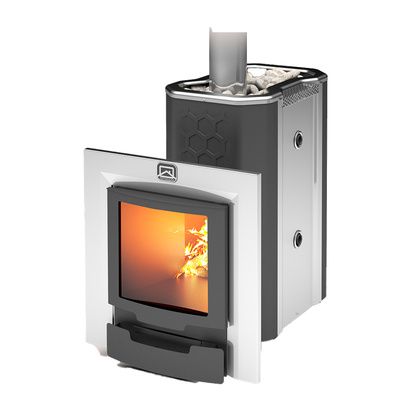 Дровяная банная печь Печь СИБИРЬ-20 ЛРК Профи Панорама (2.0) в Нефтеюганске