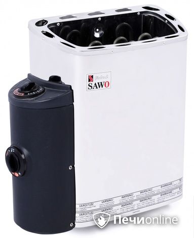 Электрокаменка для сауны Sawo Mini MN-30NB-Z со встроенным пультом управления в Нефтеюганске