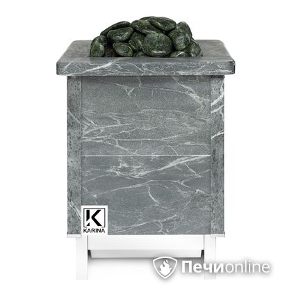 Электрическая печь Karina Quadro 4,5 кВт Талькохлорит в Нефтеюганске