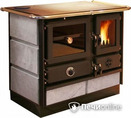 Печь-камин MBS MBS MAGNUM PLUS 4D L S (с камнем) (левая) в Нефтеюганске