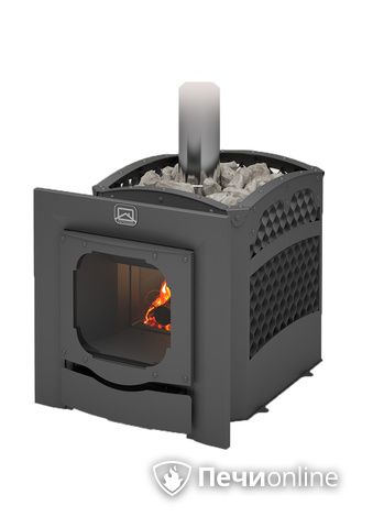Дровяная банная печь Теплодар Былина-сетка-12 Ч Панорама (1.1) в Нефтеюганске
