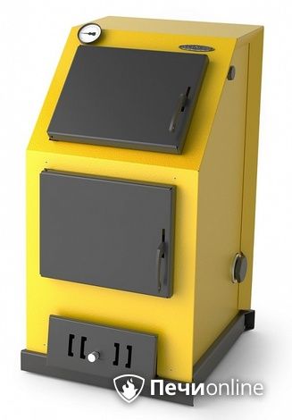 Твердотопливный котел TMF Оптимус Лайт 20кВт под АРТ и ТЭН желтый в Нефтеюганске