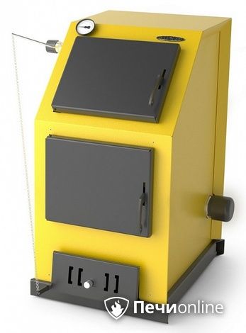 Твердотопливный котел TMF Оптимус Электро 25кВт АРТ ТЭН 6кВт желтый в Нефтеюганске
