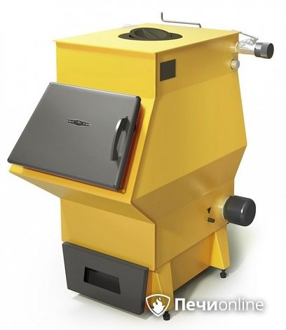 Твердотопливный котел TMF Ташкент 2017 Электро 20кВт, АРТ, ТЭН 6кВт, ЧВК, желтый в Нефтеюганске