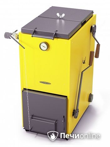 Твердотопливный котел TMF Цельсий Автоматик 16кВт АРТ под ТЭН желтый в Нефтеюганске