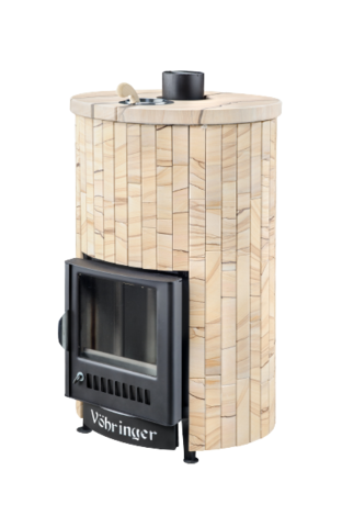 Печь для бани Ферингер  Уют-25 ПФ ("Окаменевшее дерево" наборный) в Нефтеюганске