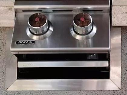 Аксессуар для приготовления на огне BULL Декоративная рамка  под двойную боковую горелку в Нефтеюганске