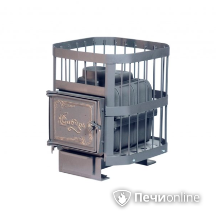 Печь для бани НМК Сибирь «Сибирь-15» сетка без выносной топки в Нефтеюганске