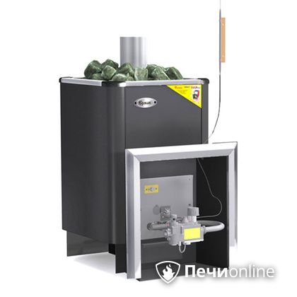 Газо-дровяная банная печь Ермак Уралочка 20 без газовой горелки в Нефтеюганске