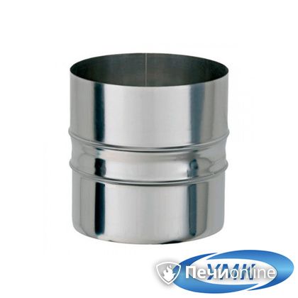 Дымоход УМК Адаптер котла D100 1.0мм нержавейка h=120мм в Нефтеюганске