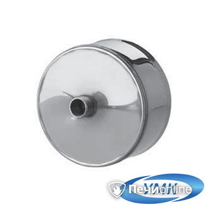  УМК Заглушка с конденсатоотводом D100 0.5 мм нержавейка внутренняя в Нефтеюганске