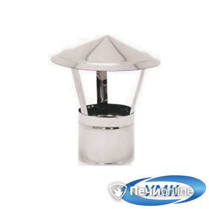 Дымоход УМК Зонт D150 0.5 мм. нержавейка в Нефтеюганске