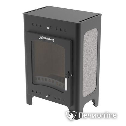 Печь-камин Протопи Кенигсберг 9Z без конфорки выход дымохода назад в Нефтеюганске