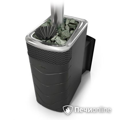 Дровяная банная печь TMF Гейзер XXL 2017 Inox Витра закрытая каменка антрацит в Нефтеюганске