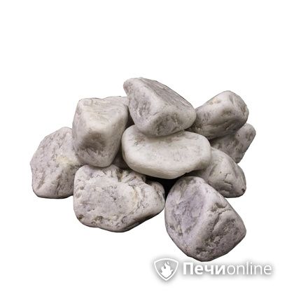 Камни для бани Огненный камень Кварц шлифованный отборный 10 кг ведро в Нефтеюганске
