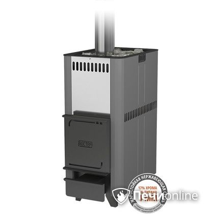 Дровяная банная печь Костёр 14 К без выносного топливного тоннеля в Нефтеюганске