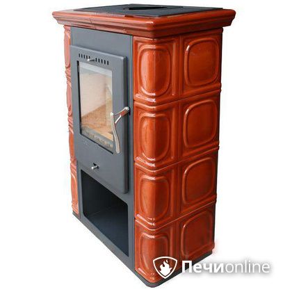 Печь-камин Thorma Borgholm Keramik (черн./каштановый) в Нефтеюганске