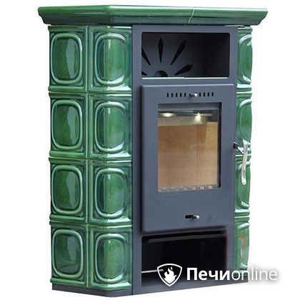 Печь-камин Thorma Borgholm Keramik TOP (черн./TOP оливк.-зел.)  в Нефтеюганске